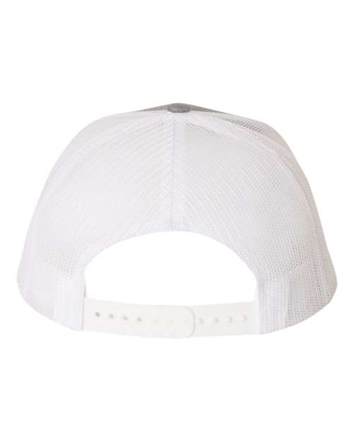 Richardson 112 Snapback Heather Grey/ White