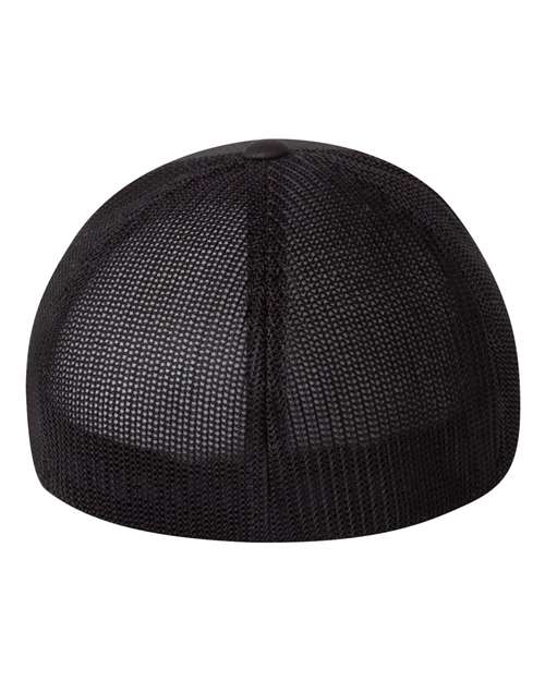 FlexFit 6511 Trucker Black/ Black