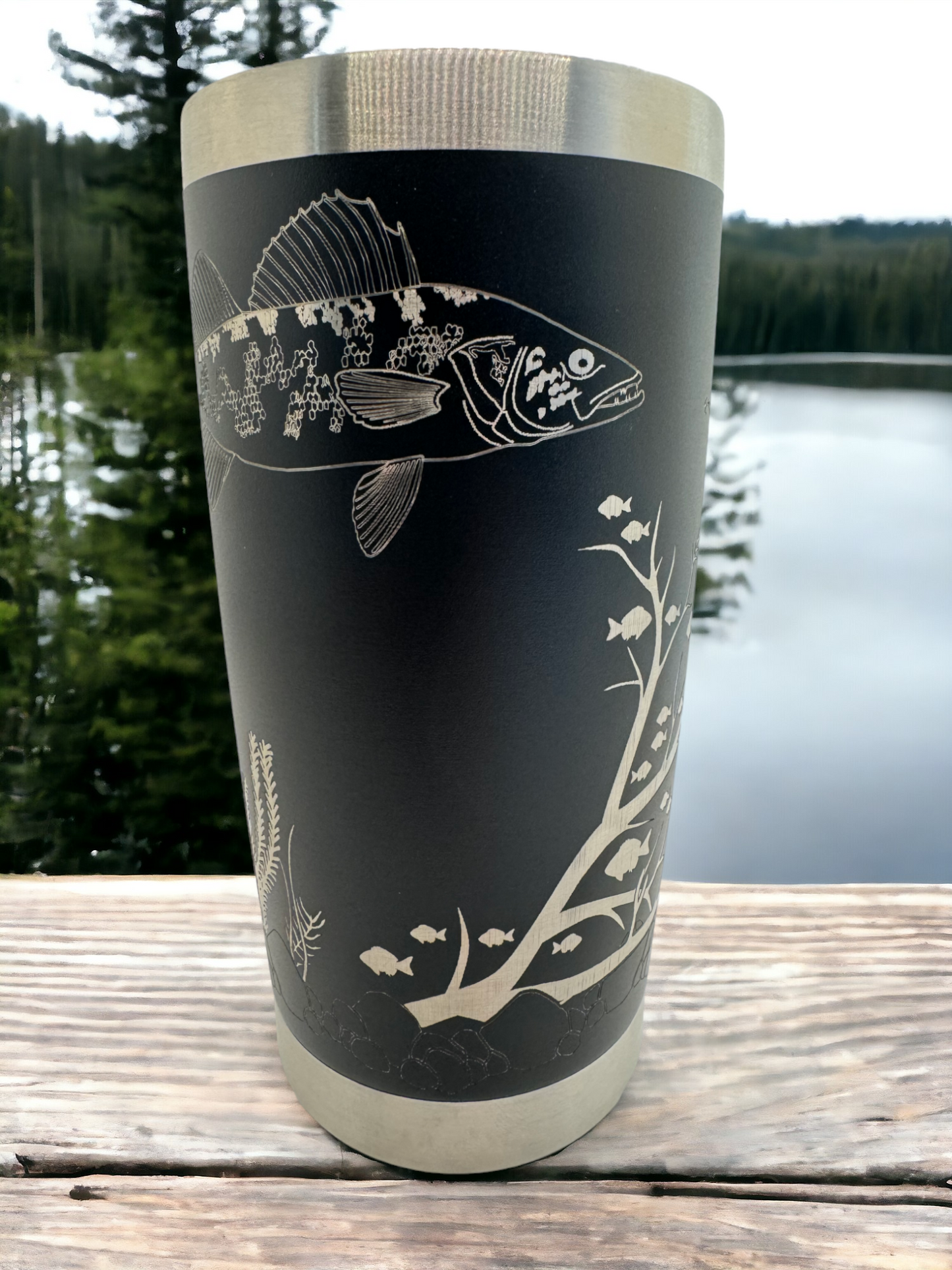 Custom Walleye Habitat 20oz Tumbler