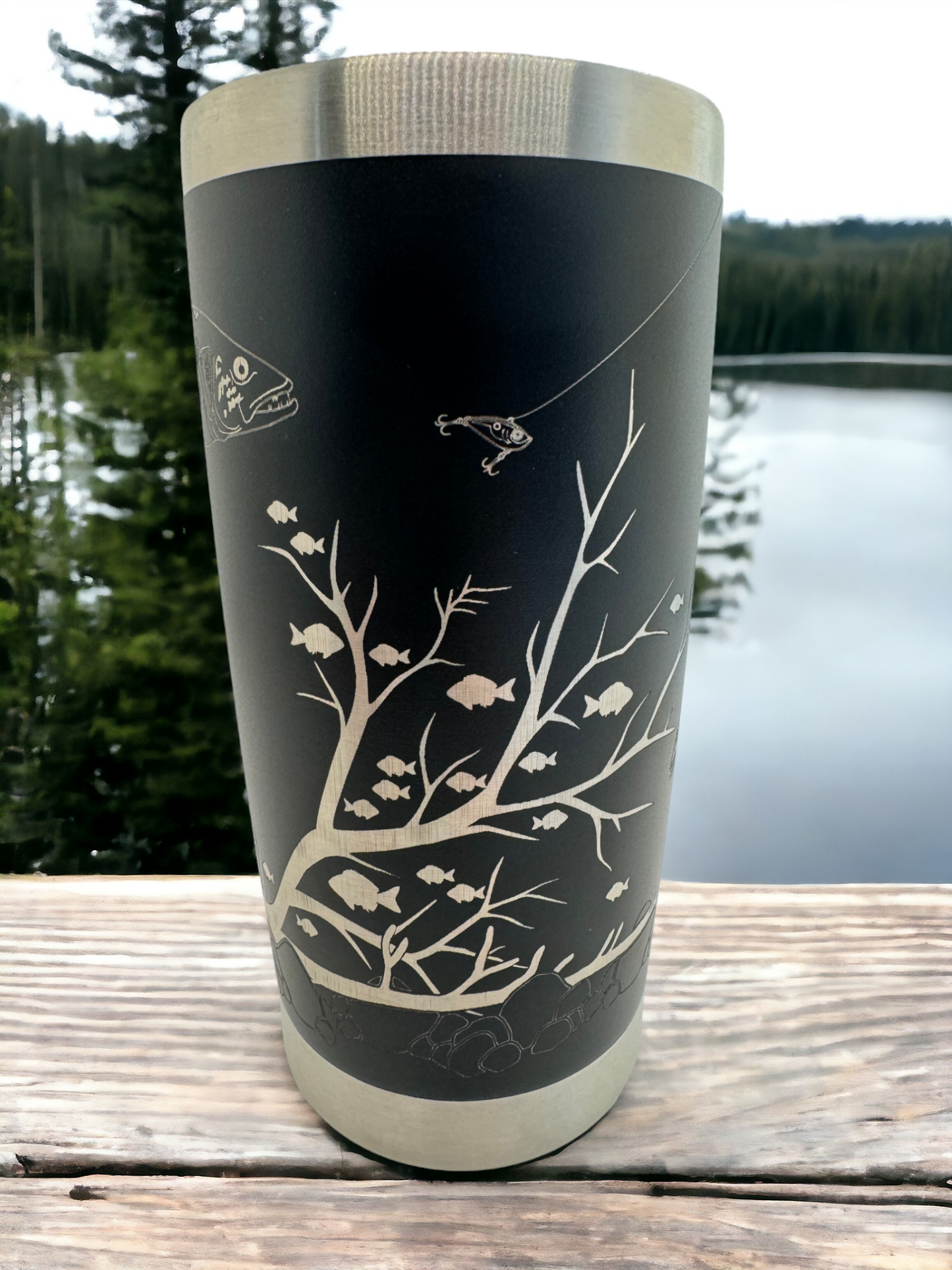 Custom Walleye Habitat 20oz Tumbler