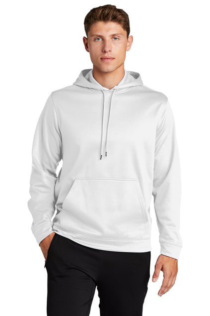 Performance Hoodie - White - Sport Tek F244