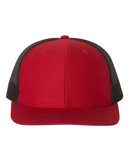Richardson 112 Snapback Red/ Black