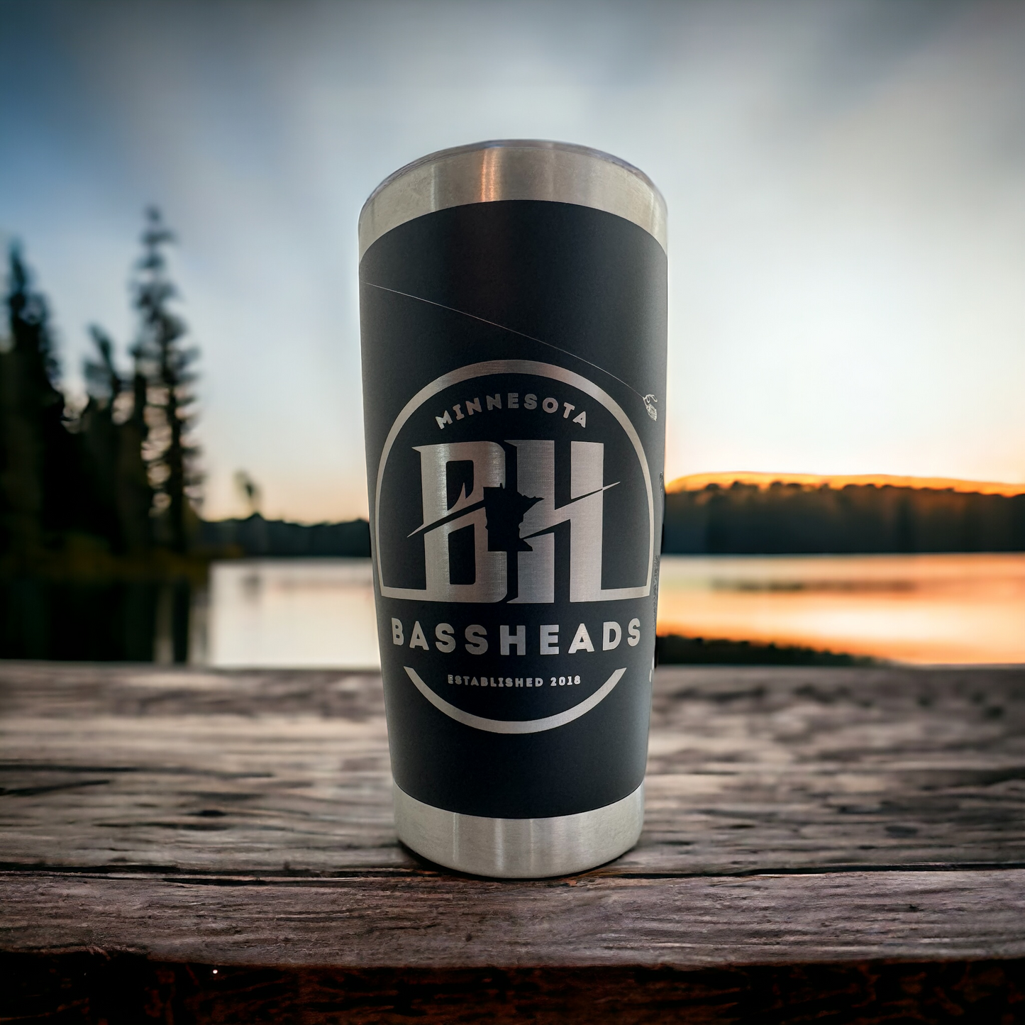 Minnesota Bassheads "The Chase" 20oz Tumbler