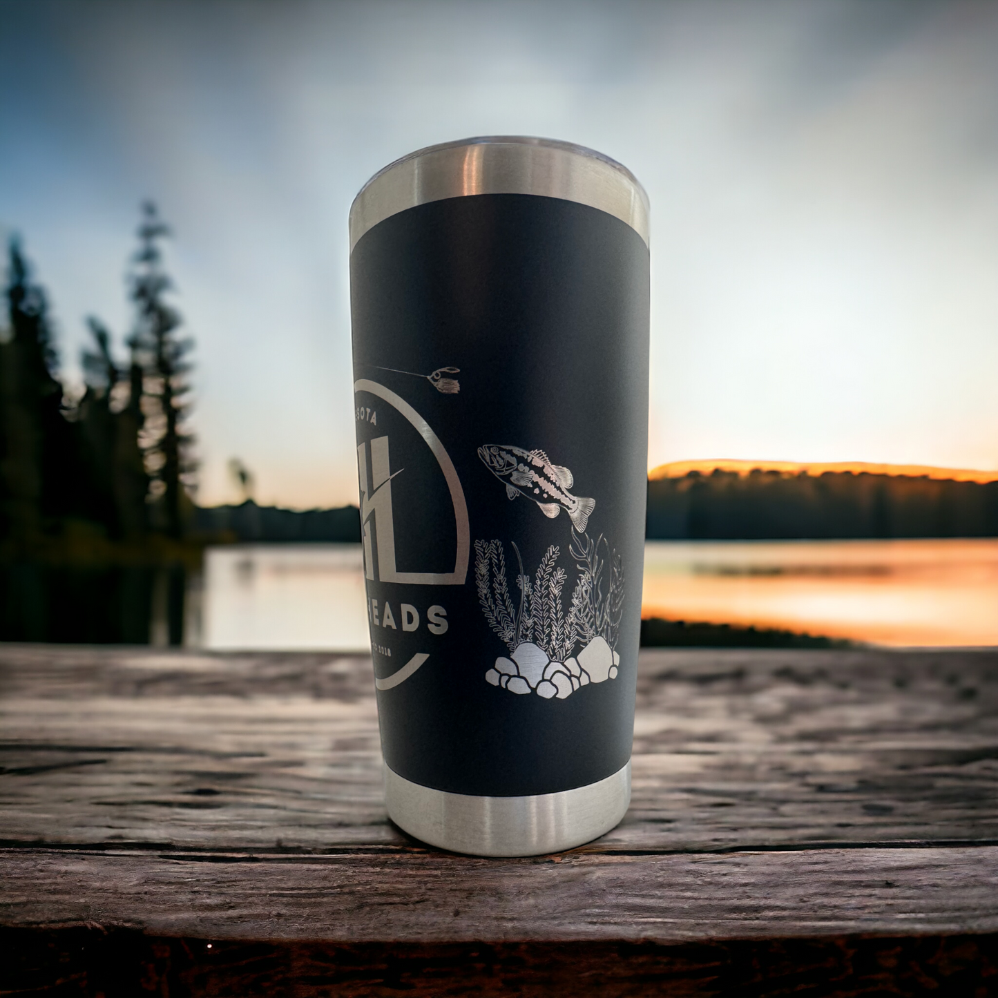 Minnesota Bassheads "The Chase" 20oz Tumbler