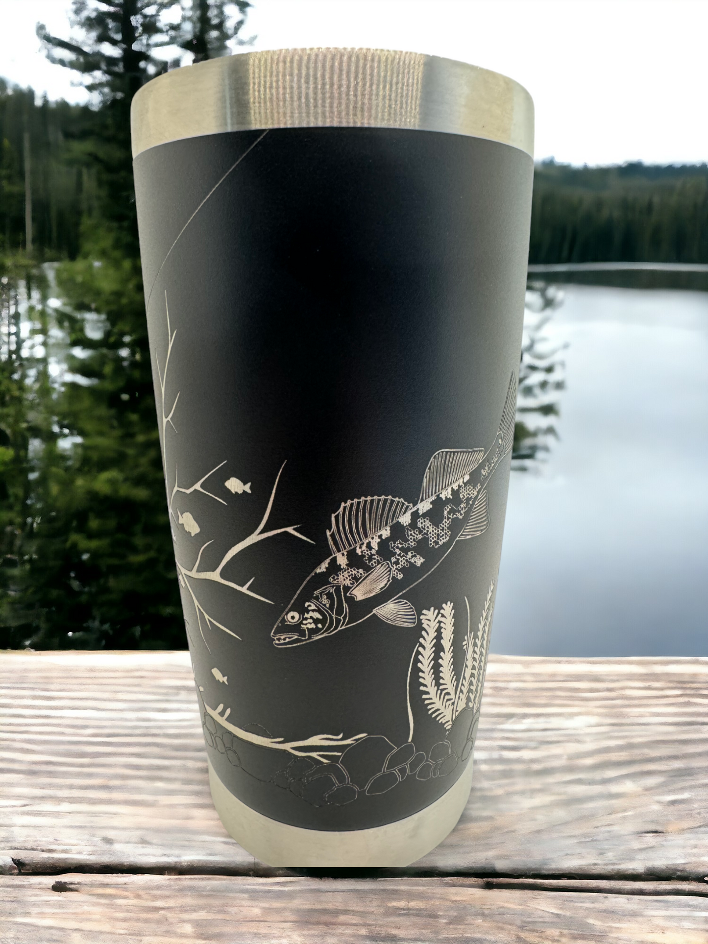 Custom Walleye Habitat 20oz Tumbler