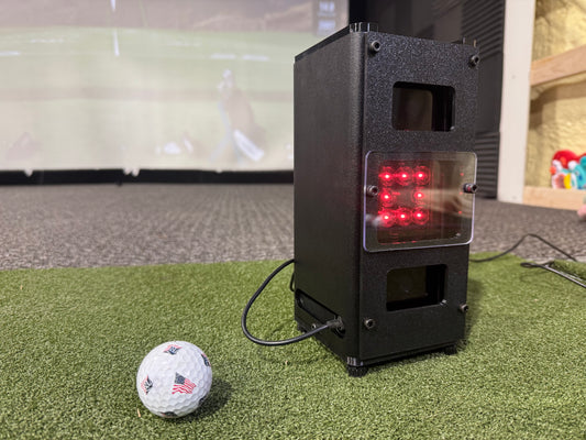 "The Tank" – Ultimate Square Golf Launch Monitor Case