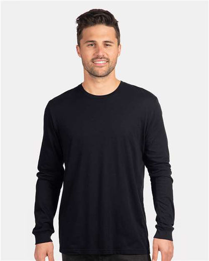 Standard Long Sleeve Tee Shirt - Black - NextLevel 6211