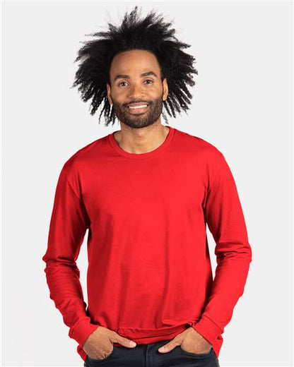 Standard Long Sleeve Tee Shirt - Red - NextLevel 6211