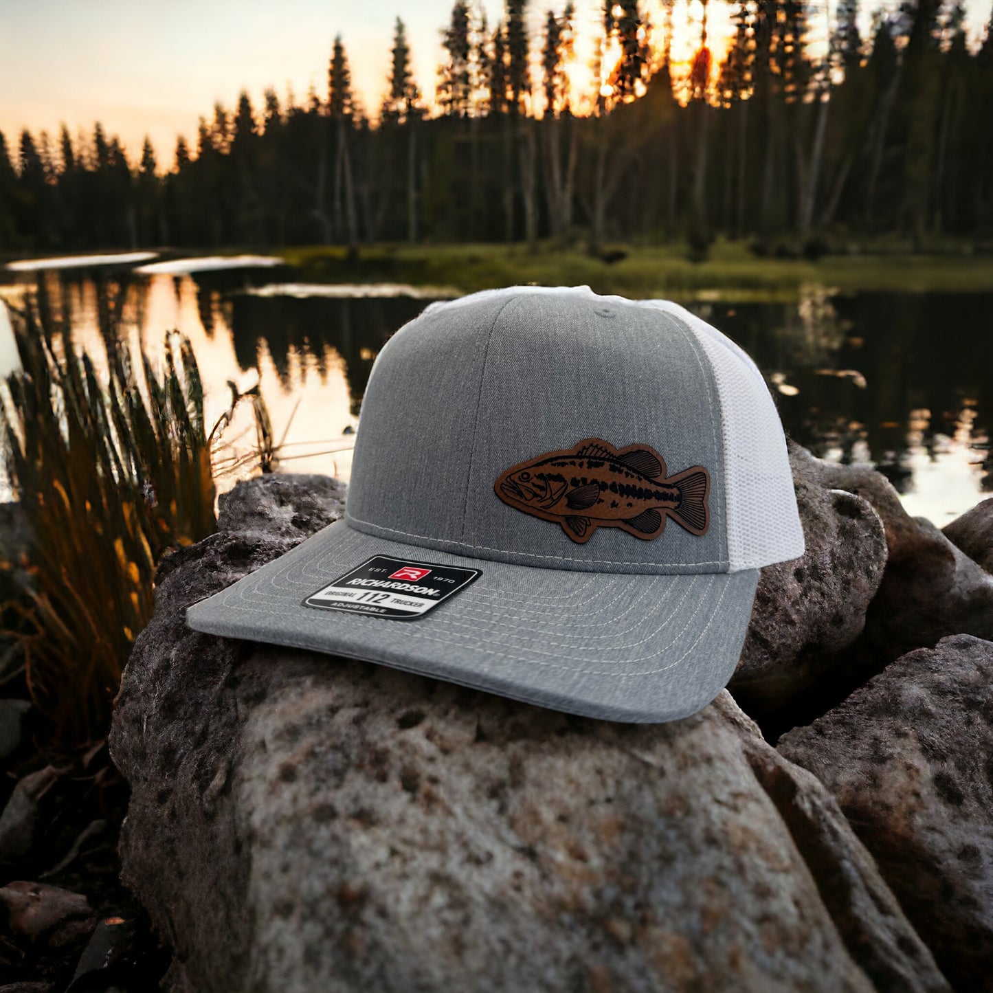 "Natural Selection" Series Leather Patch Trucker