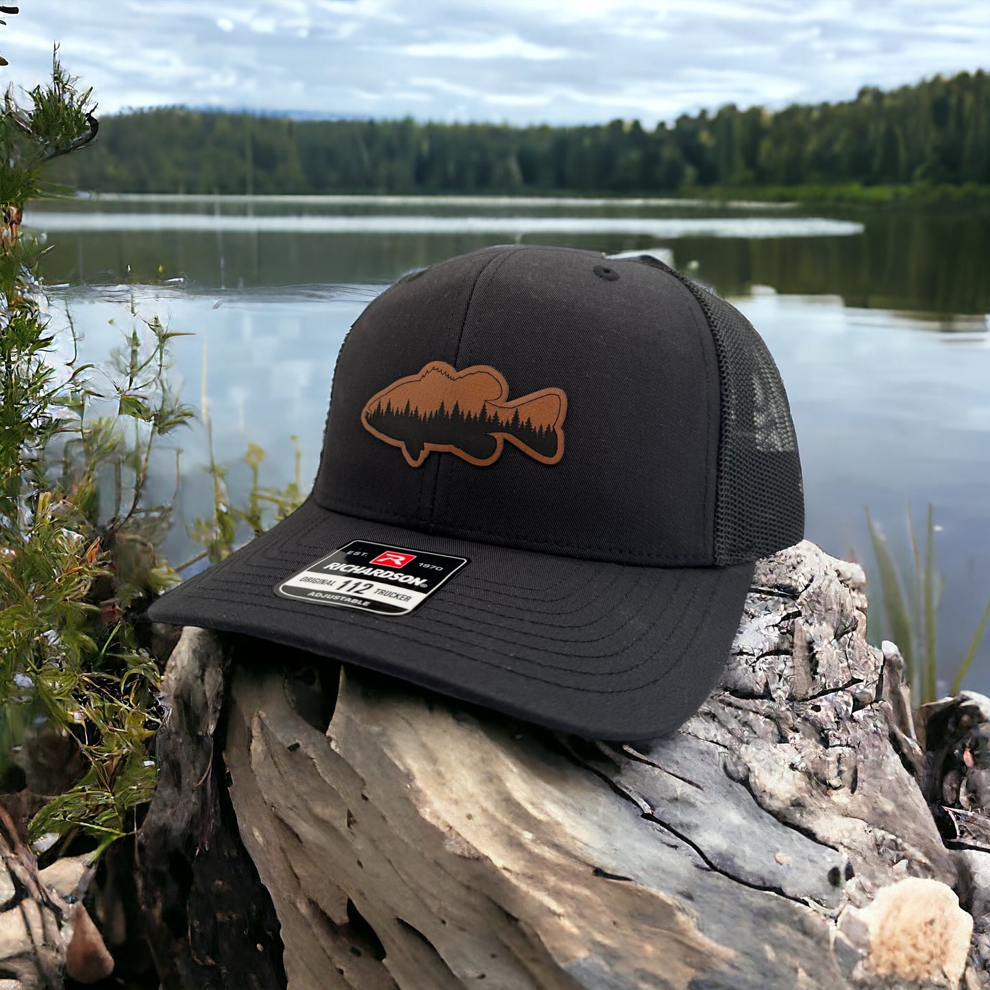 "Northern Strain" Series Leather Patch Trucker