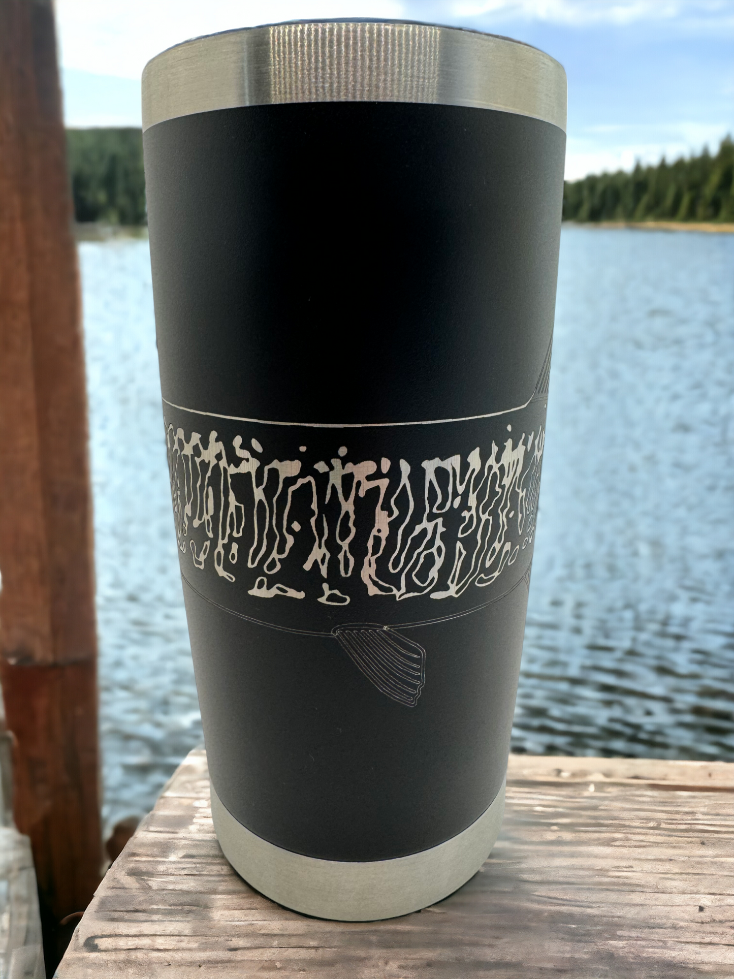 Custom Muskie 20oz Tumbler