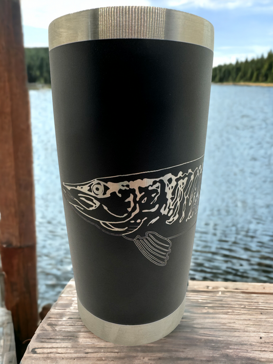 Custom Muskie 20oz Tumbler